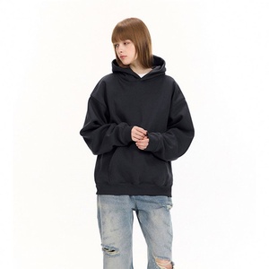 Custom Heavyweight 500GSM 100%cotton Puff Print 555 Hoodie Overisize Drop Shoulder Blank <b>Pullover</b> <b>for</b> <b>Men</b> - Product Image 4