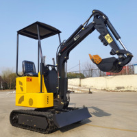 Mini-excavatrice hydraulique électrique de haute qualité à vente chaude, 0,5 tonne, 0,6 tonne, 0,8 tonne, 1 tonne