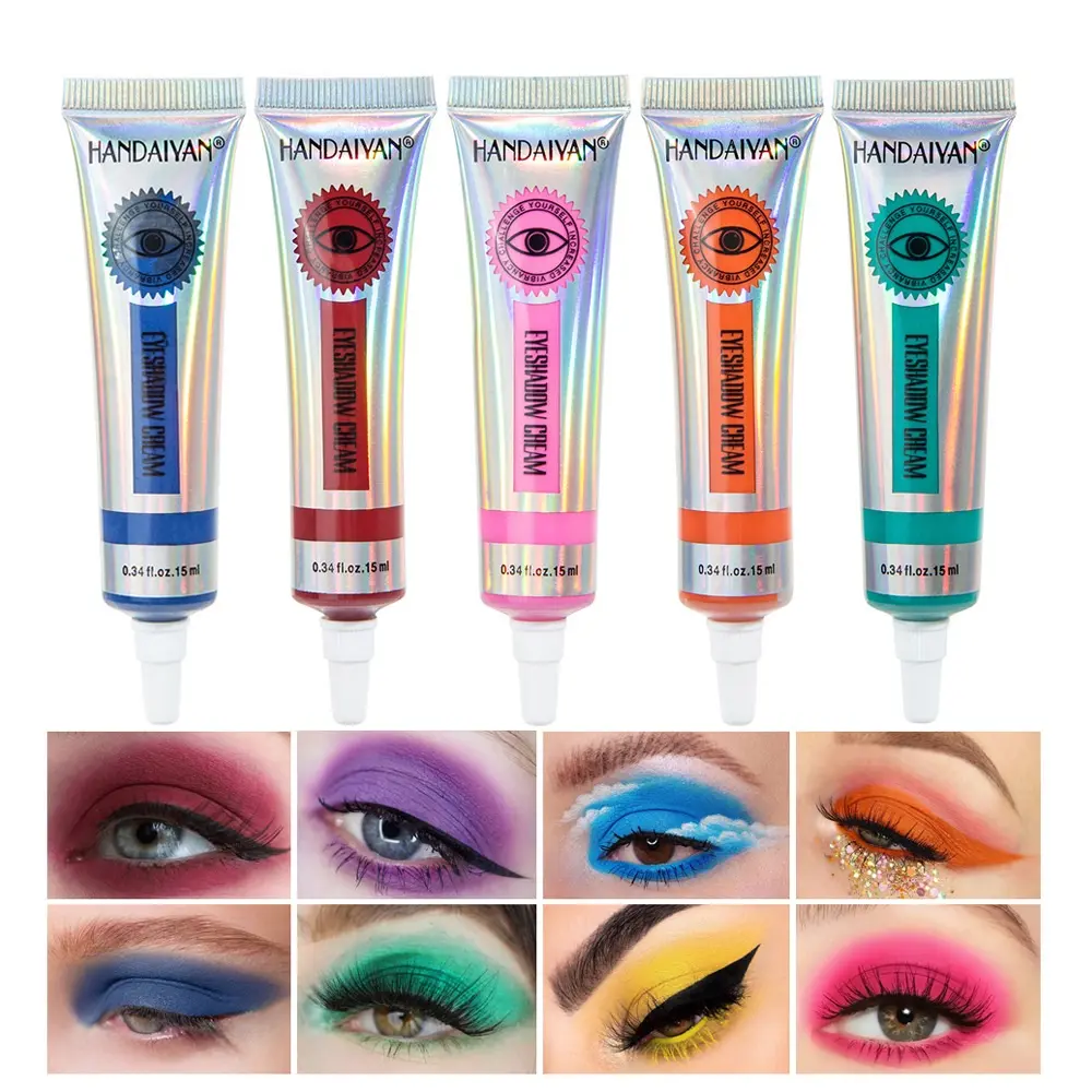 2022 New arrival long lasting matte lady makeup smoky best pigmented 12 color eye shadow cream