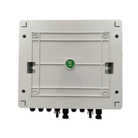 Boîtier de commande solaire photovoltaïque YanGao AC/DC en acier 500V 1000V 4 entrées 2 sorties IP40