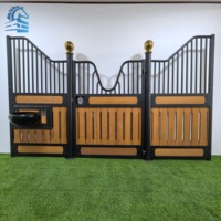 Materiales de Construcción Completos para Establos, Panel Prefabricado de Estilo Europeo de Lujo, Duradero y de Larga Duración para Caballos