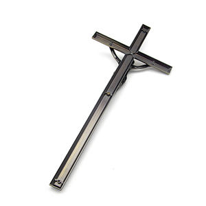 Chapado electrónico de estilo europeo, decoración de ataúd, cofre, crisol, forma de Jesús, Cruz de ataúd delicada - Product Image 5