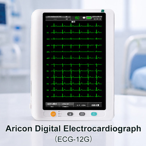 Electrocardiógrafo ERKON <span class=keywords><strong>ECG</strong></span>-12G de Clase II para Uso Hospitalario, Certificación CE/ISO13485, 1 Año de Garantía, para Diagnóstico en el Departamento de Cardiología - Product Image 1
