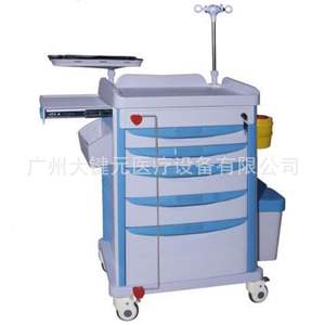 Carros Médicos Móviles de Hospital de Acero Inoxidable ABS para Entrega de Medicamentos, Infusiones, Anestesia, Emergencias y Atención en Ambulancias - Product Image 2