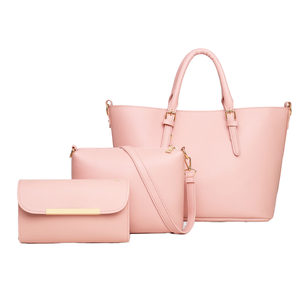 Borse da Donna Geometriche alla <span class=keywords><strong>Moda</strong></span>, Borsette da Donna, Borse a Tracolla con Catene e Due Cinghie, Borse in PU con Cerniera - Product Image 1