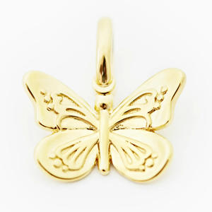 Vintage rétro en acier inoxydable pendentif mode bijoux accessoires pour faire soi-même collier croix lettre papillon coeur pièces - Product Image 6