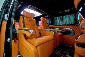Sièges de voiture électriques inclinables de luxe VIP en cuir pour modification de véhicules utilitaires légers Mercedes-Benz Sprinter Classe V Vito V250 Vario Viano - Product Image 4