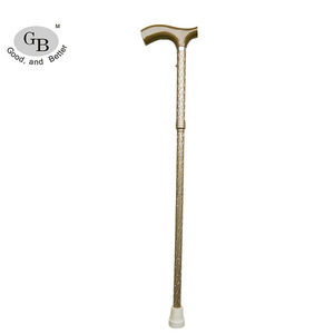 Good And Better Aluminum Alloy <b>Walking</b> <b>Stick</b> Printed Design 83-95cm Adjustable For Elderly Support - Product Image 3