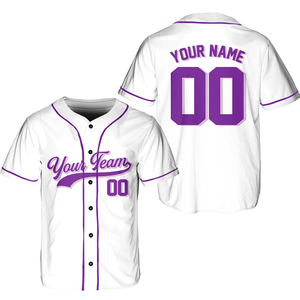 Benutzer definierte Sublimation Logo Print Baseball & Softball Uniform Set Shirt Strip Wear - Product Image 6