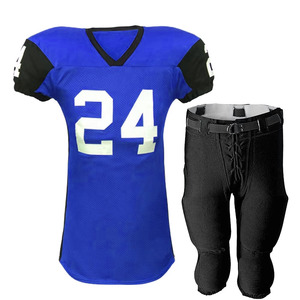 Uniforme de Fútbol Americano Profesional para Hombre, Tallas Grandes, Diseño Personalizado, Logotipo Impreso, Jersey y Pantalón Transpirables de Secado Rápido - Product Image 3