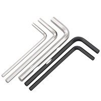 Approvisionnement d'usine CR-V clé hexagonale type L clé allen clé allen jeu de clés allen clé allen torx clé hexagonale à tête plate