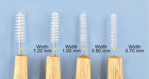 <span class=keywords><strong>Spazzolini</strong></span> <span class=keywords><strong>Interdentali</strong></span> in Bambù Ecologici e Biodegradabili, 8 Pezzi/Confezione, Riutilizzabili con Logo Personalizzabile - Product Image 2
