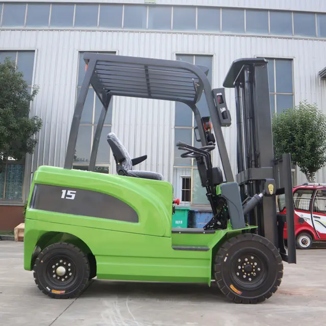 Ce Epa elektrikli Forklift çin marka 1500 Kg Forklift elektrikli ihracat abd