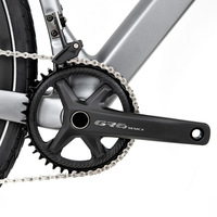 Vélo de route en fibre de carbone Gravel X Bike 25 ans, 13 vitesses, frein à disque hydraulique sans fil, prix bas, vente chaude, usine chinoise, Twitter