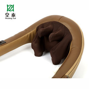 Alat pijat leher & bahu elektrik 3D, Shiatsu memijat leher & bahu pijat lampu merah fisioterapi untuk jaringan dalam pereda nyeri - Product Image 4