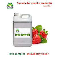 Arôme alimentaire à la fraise, Arôme alimentaire au tabac, Arôme sans nicotine ; Liquide d'essence inhalable sûr, Huile essentielle liquide aromatisée