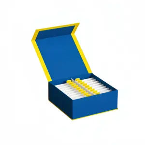 "Индивидуальные дизайнерские стоматологические товары невидимые наборы бумажных картонных упаковочных коробок для выравнивания зубов"