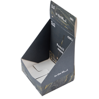 Boîte d'affichage pour produits, commande minimum, en carton imprimé, présentoir de comptoir, boîte en papier pliable