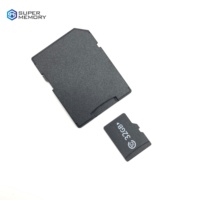Adaptateur de carte mémoire en gros de l'usine de Shenzhen, adaptateur de carte Mini SD personnalisé avec LOGO, adaptateur de carte TF pas cher