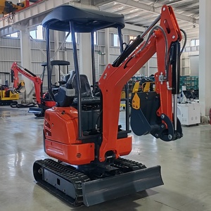0.8-2T Mini máy xúc RC thủy lực DIESEL Kubota động cơ với cabin ngón tay cái giá rẻ công cụ xây dựng giao hàng - Product Image 2