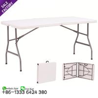 Table de Cocktail pliable, ronde, en plastique blanc, Simple, pliable, pour les grandes fêtes, Banquet, événement, mariage, livraison gratuite