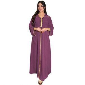 Islamic Clothing Muslim <strong>Jalaba</strong> Ramadan Dresses Dubai Beads Jalabiya Kaftan Abaya Islamic Clothing for <strong>Women</strong> - Product Image 4