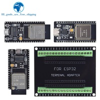 Carte de développement TZT ESP32 ESP-32S NodeMCU-32S MICRO/TYPE-C Module sans fil WiFi + Bluetooth ESP-WROOM-32 carte d'extension IOT
