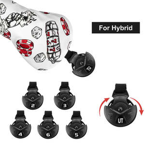 Fundas de Piel Sintética de Alta Calidad para Palos de Golf, Diseño Personalizado de Fábrica - Product Image 6