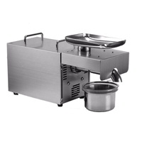 Presse à huile miniature 6 kg/h pour l'extraction d'huile de sésame, d'arachide et d'olive, adaptée à un usage domestique