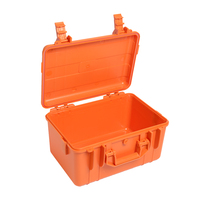 Boîte à outils de transport en mousse EVA noire ABS durable, étanche, antichoc, flexible, OEM ODM personnalisée