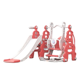 Hot Bán Trong Nhà Nhựa Màu Hồng Và Màu Xanh Trượt Đu Bộ Đồ Chơi Trẻ Em Cho Vườn Chơi Duy Nhất Xuất Xứ Đồ Chơi Chất Lượng Cao Cho Trẻ Sơ Sinh - Product Image 1