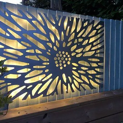 Лазерная резка для дома, деревянная стена