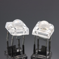 Diode LED Piranha RGB de 5mm à lentille diffuse à anode commune à super luminosité de haute qualité avec puces Epistar