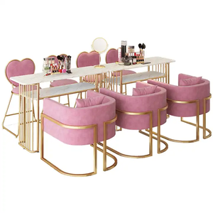 Nouvel Ensemble Table et Chaise <span class=keywords><strong>de</strong></span> <span class=keywords><strong>Manucure</strong></span> Multi-fonctions pour Salon <span class=keywords><strong>de</strong></span> Beauté - Product Image 2