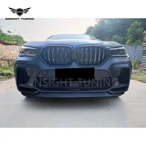 Pièces de voiture de vente chaude pare-chocs avant pare-chocs arrière gril garde-boue Flare Bodykit pour <span class=keywords><strong>Bmw</strong></span> X6 G06 mise à niveau vers F96 <span class=keywords><strong>X6m</strong></span> <span class=keywords><strong>2019</strong></span> + Kit de carrosserie - Product Image 3