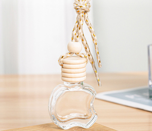 10ml xe treo rõ ràng hương thơm khuếch tán chai dễ thương Mini tinh dầu nạp lại chai nước hoa trang trí mẫu miễn phí & tùy chỉnh - Product Image 3