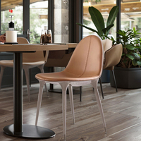 Ensemble de chaises de table au design moderne pour la restauration rapide, la pizza, les restaurants, les hôtels, le café et les salles à manger pour le salon et les hôpitaux-de Chine