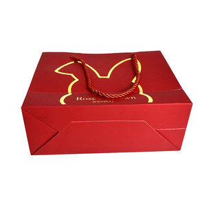 Chất lượng cao nhỏ thanh lịch sang trọng màu đỏ tái sử dụng Quà Tặng Dây Kéo Túi với logo riêng của bạn - Product Image 6