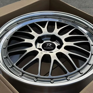 OEM LM Style 2-teilige Geschmiedete Felgen 18 19 20 Zoll 5x114.3/5x120 Passend für BMW Honda Audi Chrom Tiefbett Mehrspeichen Performance Felgen - Product Image 6