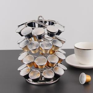 Rotatif <span class=keywords><strong>nespresso</strong></span> porte-capsule de café argent plaque chromée - Product Image 4