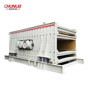 شاشة اهتزازية أفقية ثلاثية المحاور من الشركة المصنعة في الصين مع محرك ومكونات أساسية للمحمل لمصنع تكسير الأحجار - Product Image 2