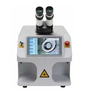 200W CNC laser welder desktop gold jewelry ring repair laser spot welding machine for sale