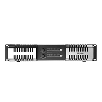 Amplificador de Potencia Estéreo Profesional de 2 Canales, Activo, 800w*2, Procesamiento de Sonido Digital para DJ, Altavoz con Voltaje Universal