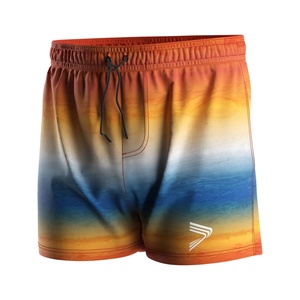 Shorts Deportivos de Verano Personalizados para Hombre, Shorts de Baño para Snorkel con Bolsillo Trasero, Ropa Deportiva de Playa - Product Image 1