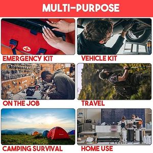 <span class=keywords><strong>Nastro</strong></span> Adesivo di Sopravvivenza Portatile Mini <span class=keywords><strong>Nastro</strong></span> in Tessuto con Moschettone Impermeabile Resistente per Riparazioni di Emergenza Attrezzatura Outdoor - Product Image 3