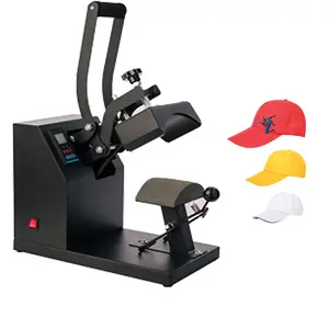 cap press machine heat transfer hat Sublimation Transfer Press with LCD Timer and Temperature