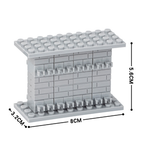 Accesorios de la <span class=keywords><strong>Serie</strong></span> MOC0078, Estantes de Almacenamiento para Armas de Fuego, Vitrinas, Soldados, Armas, Bloques de Construcción Coleccionables, Juguetes Educativos para Niños - Product Image 3