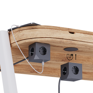 <span class=keywords><strong>Euronext</strong></span> carga rápida PD20W enchufe de extensión nuevo creativo Cubo de Rubik convertidor magnético enchufe estilo ruso - Product Image 5