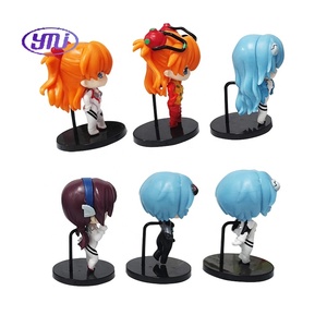 Figurines d'action d'anime de dessin animé japonais en PVC, figurines de jeu, <span class=keywords><strong>Rei</strong></span> <span class=keywords><strong>Ayanami</strong></span> Asuka Langley, version Q, 6 styles de figurines - Product Image 5
