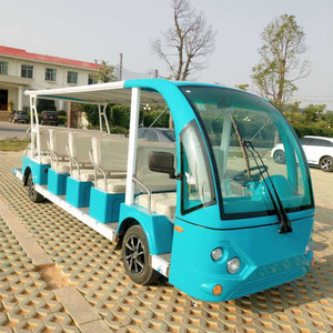 Voiture électrique de tourisme à 4 roues, 8, 11, 14 ou 17 places, véhicule de patrouille pour visites de parcs - Product Image 3